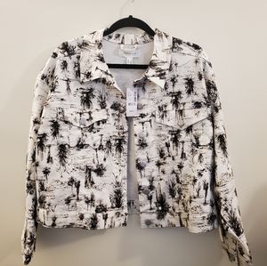 Addition Elle cropped jean jacket
